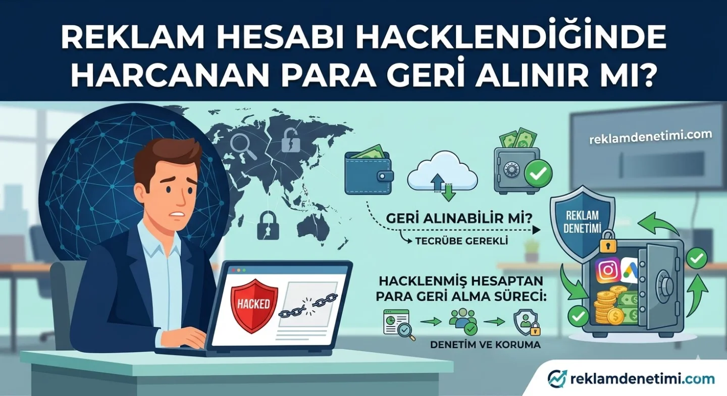Reklam Hesabı Hacklendiğinde Harcanan Para Geri Alınır mı?