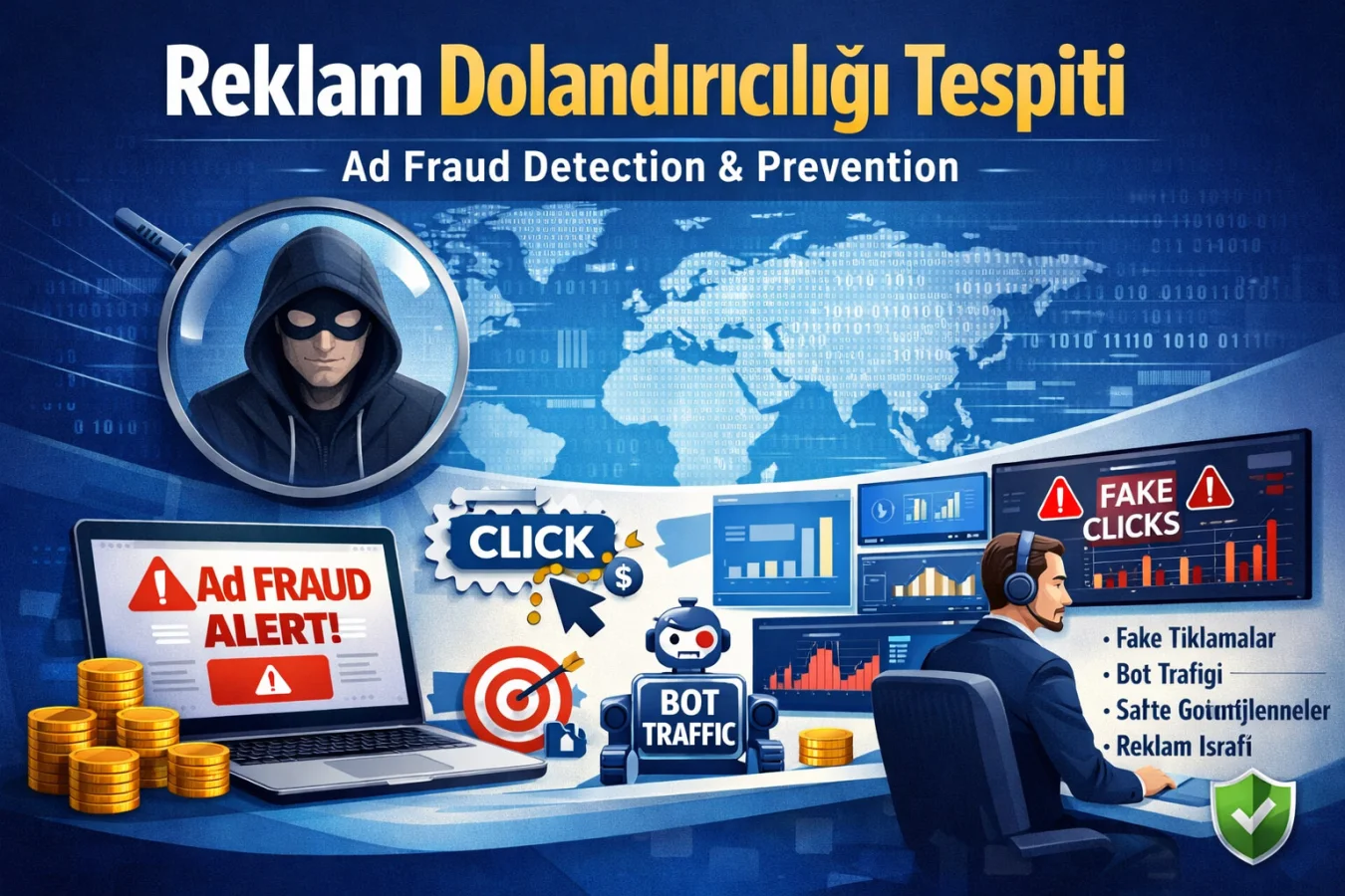 Reklam Dolandırıcılığı Tespiti (Ad Fraud Detection & Prevention) – Dijital Reklamlarınızı Koruyun